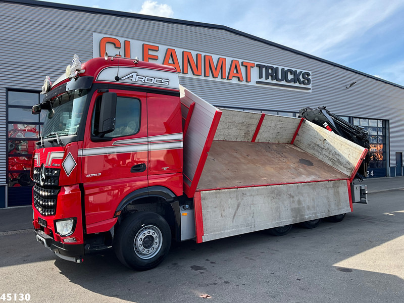 Mercedes-Benz Arocs 3263 8x4 Hiab 37 Tonmeter laadkraan + Fly-Jib - Самосвал камион, Камион с кран: снимка 2 Mercedes-Benz Arocs 3263 8x4 Hiab 37 Tonmeter laadkraan + Fly-Jib - Самосвал камион, Камион с кран: снимка 2