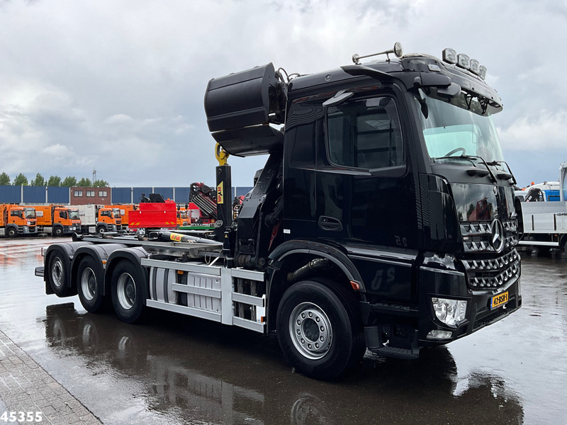 Mercedes-Benz Arocs 3540 8x4 Euro 6 HMF 19 Tonmeter Z-kraan Just 118.906 Km! - Мултилифт с кука камион, Камион с кран: снимка 5 Mercedes-Benz Arocs 3540 8x4 Euro 6 HMF 19 Tonmeter Z-kraan Just 118.906 Km! - Мултилифт с кука камион, Камион с кран: снимка 5