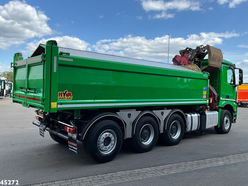 Mercedes-Benz Arocs 3743 8x4 Euro 6 HMF 19 Tonmeter Elektrisch/Hydraulisch aangedreven Z-kraan - Самосвал камион, Камион с кран: снимка 5 Mercedes-Benz Arocs 3743 8x4 Euro 6 HMF 19 Tonmeter Elektrisch/Hydraulisch aangedreven Z-kraan - Самосвал камион, Камион с кран: снимка 5