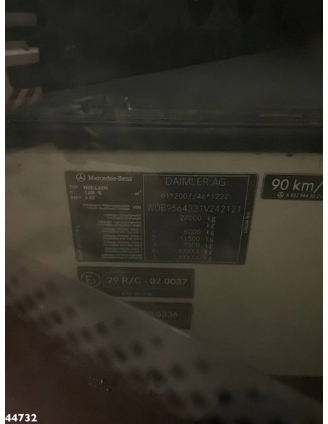 Боклукчийска кола Mercedes-Benz Econic 2630 Euro 6 CNG Norba MF 300 18m³ 2 compartimenten just 137.620 km!: снимка 18