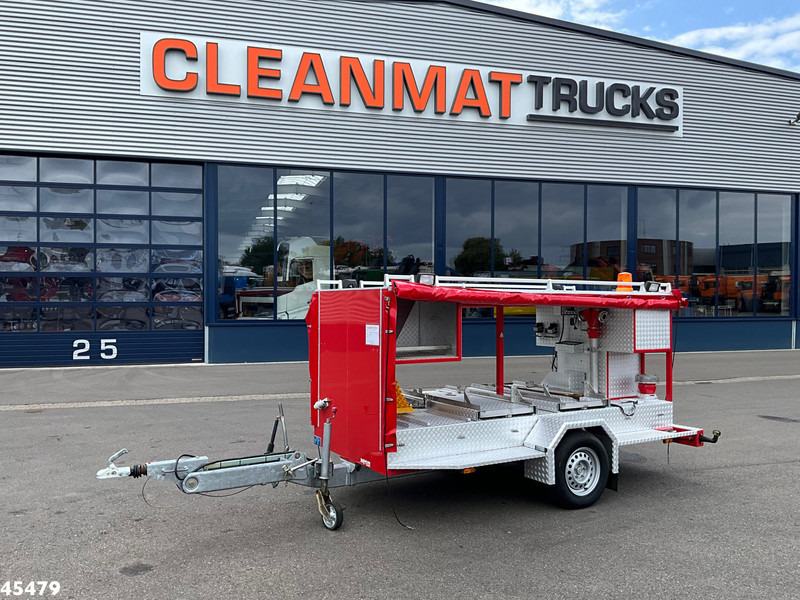 Mucar M5A-FOX Brandweer materiaal aanhangwagen - Затворена каросерия ремарке: снимка 1 Mucar M5A-FOX Brandweer materiaal aanhangwagen - Затворена каросерия ремарке: снимка 1