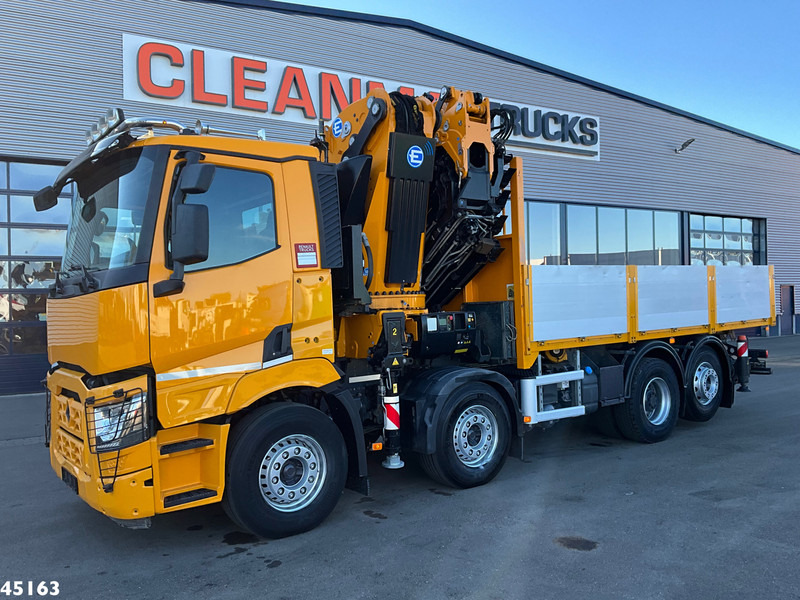 Renault C 380 8x2 Euro 6 Effer 95 Tonmeter laadkraan + Fly-Jib Just 39.453 km! - Камион с кран: снимка 3 Renault C 380 8x2 Euro 6 Effer 95 Tonmeter laadkraan + Fly-Jib Just 39.453 km! - Камион с кран: снимка 3