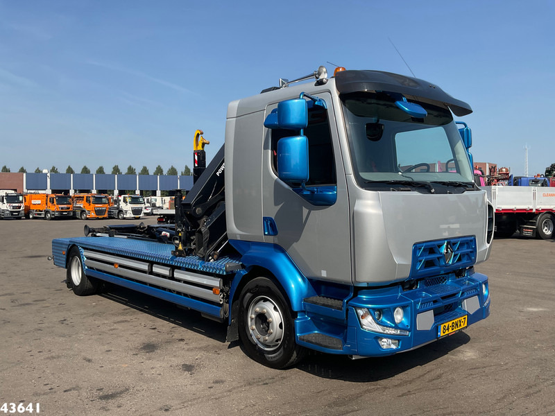 Renault D 240 Euro 6 HMF 10 Tonmeter laadkraan Just 66.850 km! - Мултилифт с кука камион, Камион с кран: снимка 3 Renault D 240 Euro 6 HMF 10 Tonmeter laadkraan Just 66.850 km! - Мултилифт с кука камион, Камион с кран: снимка 3