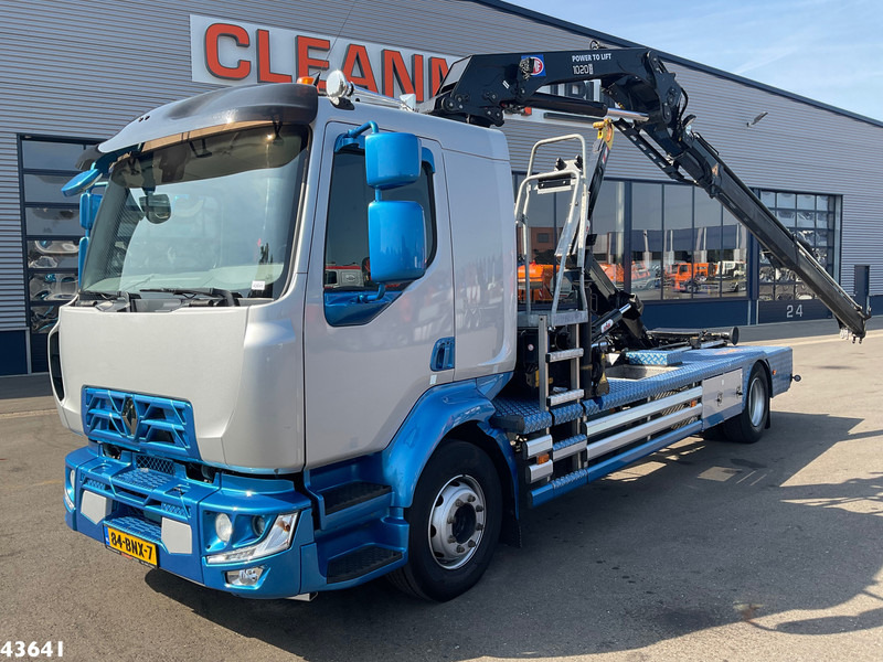Renault D 240 Euro 6 HMF 10 Tonmeter laadkraan Just 66.850 km! - Мултилифт с кука камион, Камион с кран: снимка 1 Renault D 240 Euro 6 HMF 10 Tonmeter laadkraan Just 66.850 km! - Мултилифт с кука камион, Камион с кран: снимка 1