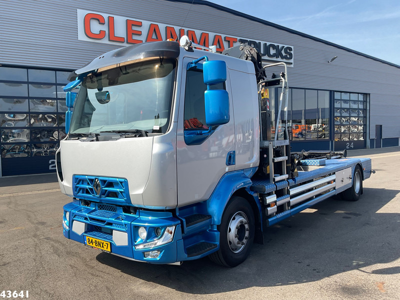 Renault D 240 Euro 6 HMF 10 Tonmeter laadkraan Just 66.850 km! - Мултилифт с кука камион, Камион с кран: снимка 2 Renault D 240 Euro 6 HMF 10 Tonmeter laadkraan Just 66.850 km! - Мултилифт с кука камион, Камион с кран: снимка 2