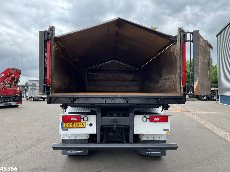 Самосвал камион, Камион с кран Scania G 410 6x6 Euro 6 Palfinger 17 Tonmeter Z-kraan: снимка 9