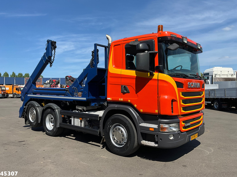 Scania G 440 6x2 Meiller 16 Tons portaalarmsysteem - Мултилифт за контейнери камион: снимка 4 Scania G 440 6x2 Meiller 16 Tons portaalarmsysteem - Мултилифт за контейнери камион: снимка 4