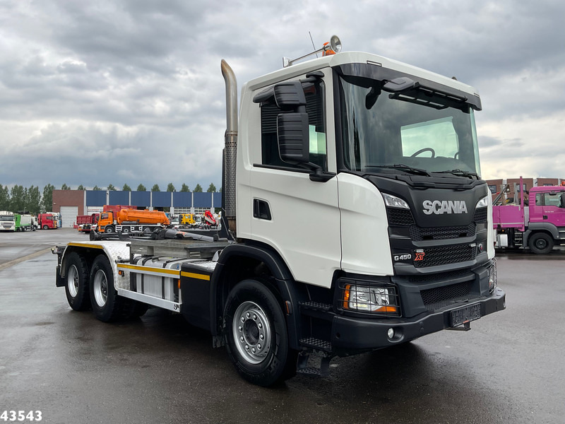 Scania G 450 6x4 AJK 20 Ton haakarmsysteem - Мултилифт с кука камион: снимка 3 Scania G 450 6x4 AJK 20 Ton haakarmsysteem - Мултилифт с кука камион: снимка 3