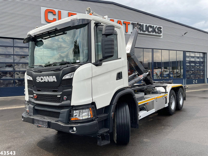 Scania G 450 6x4 AJK 20 Ton haakarmsysteem - Мултилифт с кука камион: снимка 1 Scania G 450 6x4 AJK 20 Ton haakarmsysteem - Мултилифт с кука камион: снимка 1