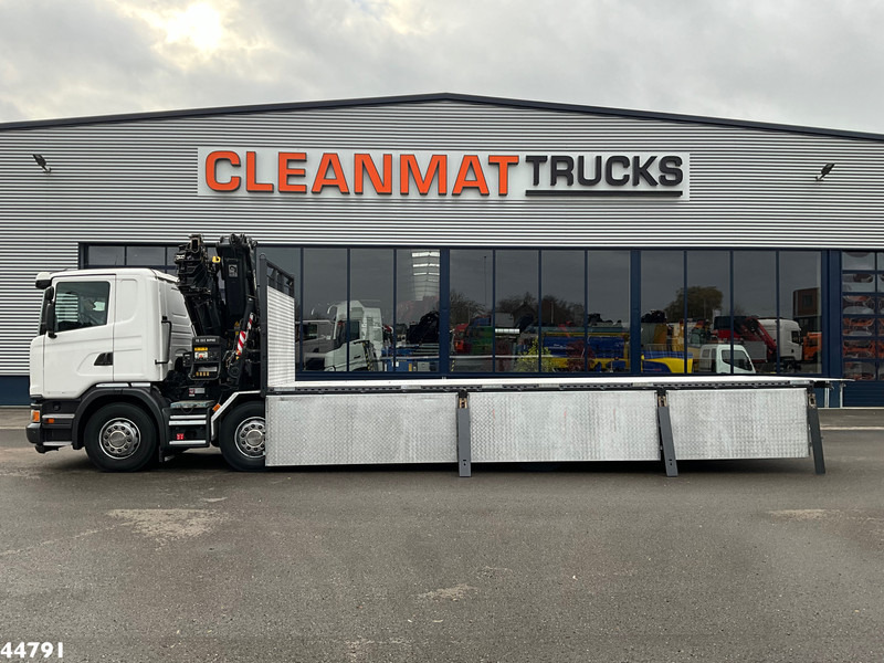 Scania G 450 8x2 Euro 6 Hiab 32 Tonmeter laadkraan Just 114.221 km! - Камион с кран: снимка 4 Scania G 450 8x2 Euro 6 Hiab 32 Tonmeter laadkraan Just 114.221 km! - Камион с кран: снимка 4