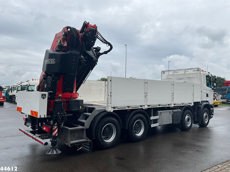 Scania G 450 8x4 Euro 6 Fassi 66 Tonmeter laadkraan + Fly-jib Just 176.555 Km! - Камион с кран: снимка 5 Scania G 450 8x4 Euro 6 Fassi 66 Tonmeter laadkraan + Fly-jib Just 176.555 Km! - Камион с кран: снимка 5