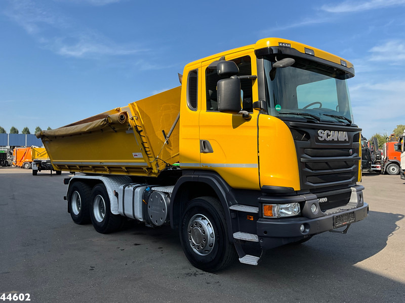 Scania G 480 6x4 Kipper 10m³ Full Steel - Самосвал камион: снимка 5 Scania G 480 6x4 Kipper 10m³ Full Steel - Самосвал камион: снимка 5