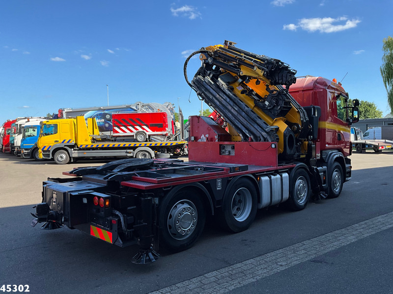 Scania G 480 8x2 Fassi 95 Tonmeter ladkraan + Fly-Jib - Камион с кран: снимка 5 Scania G 480 8x2 Fassi 95 Tonmeter ladkraan + Fly-Jib - Камион с кран: снимка 5