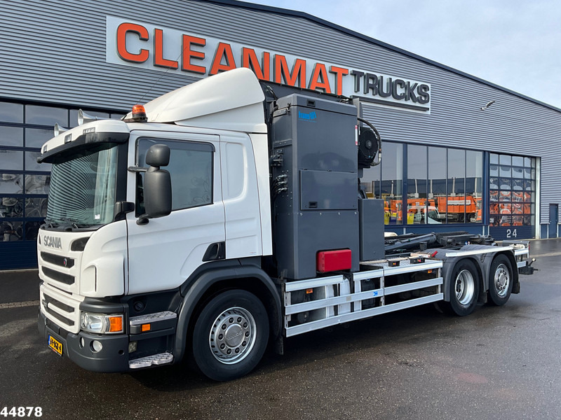 Scania P 280 6x2 Euro 6 VDL Translift zijlader Just 159.334 km! - Боклукчийска кола: снимка 4 Scania P 280 6x2 Euro 6 VDL Translift zijlader Just 159.334 km! - Боклукчийска кола: снимка 4