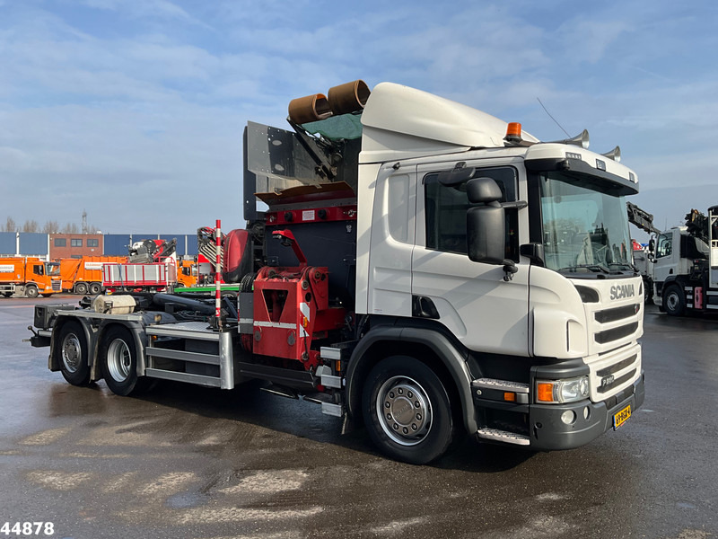 Scania P 280 6x2 Euro 6 VDL Translift zijlader Just 159.334 km! - Боклукчийска кола: снимка 5 Scania P 280 6x2 Euro 6 VDL Translift zijlader Just 159.334 km! - Боклукчийска кола: снимка 5