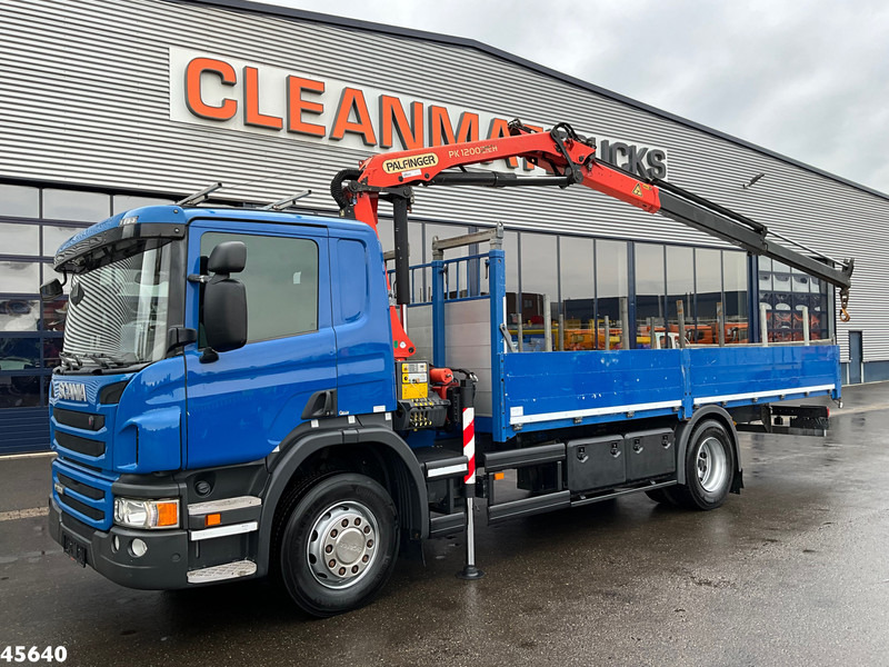Scania P 280 Euro 6 Palfinger 12 Tonmeter laadkraan - Камион с кран: снимка 1 Scania P 280 Euro 6 Palfinger 12 Tonmeter laadkraan - Камион с кран: снимка 1
