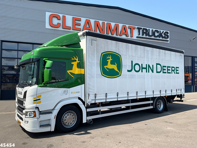 Scania P 280 Euro 6 Schuifzeil DHollandia 4 Ton laadklep Machine transport! - Камион с брезент: снимка 4 Scania P 280 Euro 6 Schuifzeil DHollandia 4 Ton laadklep Machine transport! - Камион с брезент: снимка 4