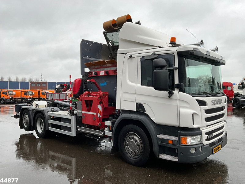 Scania P 280 Euro 6 Translift zijlader Just 163.656 Km! - Боклукчийска кола: снимка 4 Scania P 280 Euro 6 Translift zijlader Just 163.656 Km! - Боклукчийска кола: снимка 4