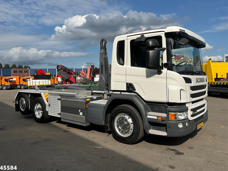 Scania P 340 Euro 6 CNG 21 Ton haakarmsysteem Just 140.611 km! - Мултилифт с кука камион: снимка 3 Scania P 340 Euro 6 CNG 21 Ton haakarmsysteem Just 140.611 km! - Мултилифт с кука камион: снимка 3