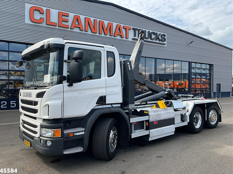 Scania P 340 Euro 6 CNG 21 Ton haakarmsysteem Just 140.611 km! - Мултилифт с кука камион: снимка 1 Scania P 340 Euro 6 CNG 21 Ton haakarmsysteem Just 140.611 km! - Мултилифт с кука камион: снимка 1
