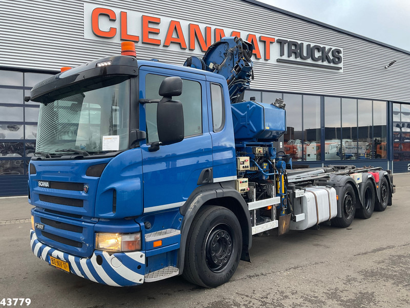 Лизинг на Scania P 360 8x2 Hiab 21 Tonmeter laadkraan Scania P 360 8x2 Hiab 21 Tonmeter laadkraan: снимка 6