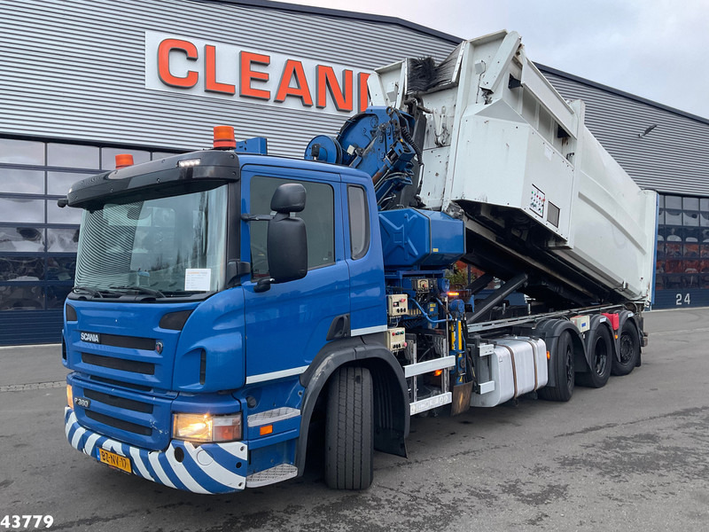 Scania P 360 8x2 Hiab 21 Tonmeter laadkraan - Мултилифт с кука камион, Камион с кран: снимка 2 Scania P 360 8x2 Hiab 21 Tonmeter laadkraan - Мултилифт с кука камион, Камион с кран: снимка 2
