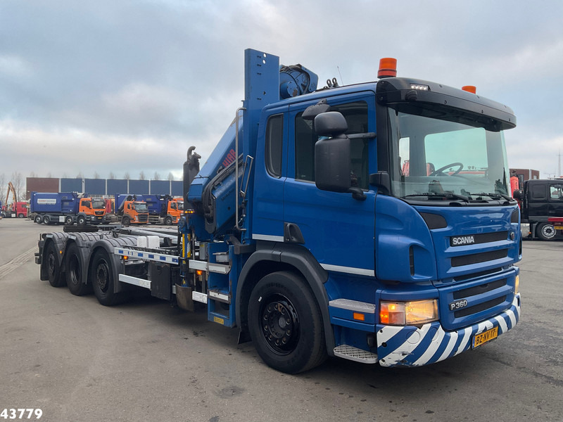 Scania P 360 8x2 Hiab 21 Tonmeter laadkraan - Мултилифт с кука камион, Камион с кран: снимка 5 Scania P 360 8x2 Hiab 21 Tonmeter laadkraan - Мултилифт с кука камион, Камион с кран: снимка 5