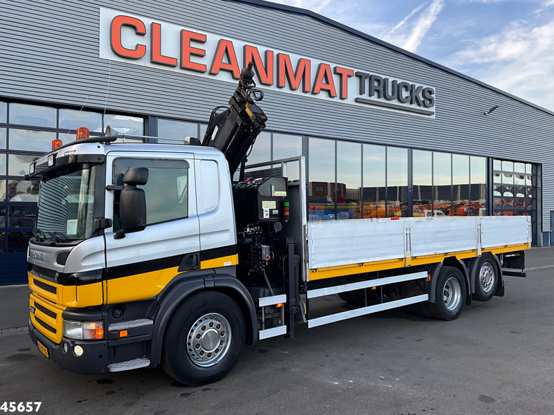 Scania P 360 Atlas 16 Tonmeter laadkraan - Камион с кран: снимка 2 Scania P 360 Atlas 16 Tonmeter laadkraan - Камион с кран: снимка 2
