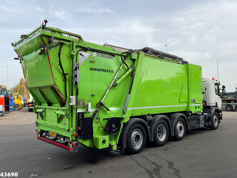 Scania P 360 Faun 18m³ + Hiab crane + Underground Container Washing Installation - Боклукчийска кола: снимка 5 Scania P 360 Faun 18m³ + Hiab crane + Underground Container Washing Installation - Боклукчийска кола: снимка 5