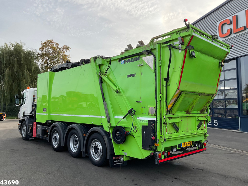 Scania P 360 Faun 18m³ + Hiab crane + Underground Container Washing Installation - Боклукчийска кола: снимка 4 Scania P 360 Faun 18m³ + Hiab crane + Underground Container Washing Installation - Боклукчийска кола: снимка 4