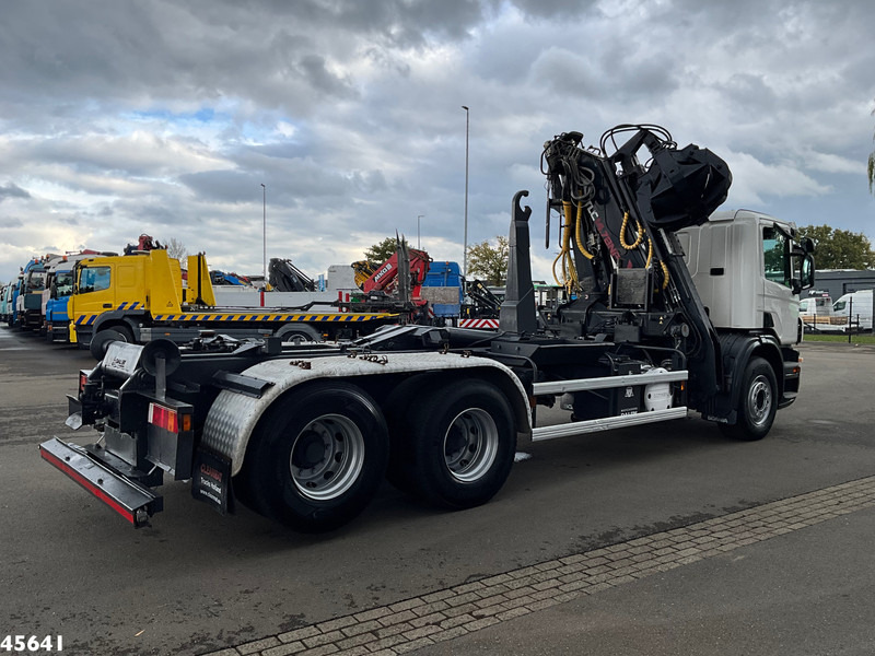 Scania P 380 Terex 14 Tonmeter laadkraan met Poliepgrijper! - Мултилифт с кука камион, Камион с кран: снимка 5 Scania P 380 Terex 14 Tonmeter laadkraan met Poliepgrijper! - Мултилифт с кука камион, Камион с кран: снимка 5