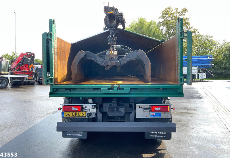 Scania P 410 8x4 Euro 6 HMF 18 Tonmeter laadkraan - Самосвал камион, Камион с кран: снимка 3 Scania P 410 8x4 Euro 6 HMF 18 Tonmeter laadkraan - Самосвал камион, Камион с кран: снимка 3