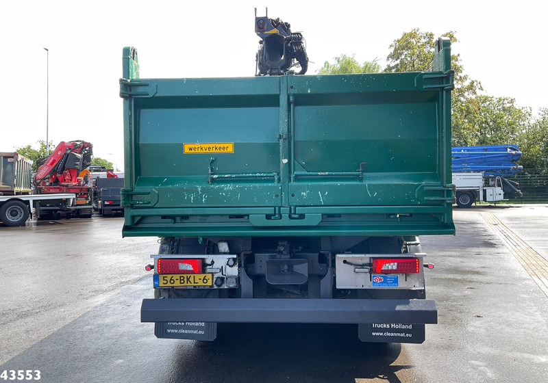 Scania P 410 8x4 Euro 6 HMF 18 Tonmeter laadkraan - Самосвал камион, Камион с кран: снимка 4 Scania P 410 8x4 Euro 6 HMF 18 Tonmeter laadkraan - Самосвал камион, Камион с кран: снимка 4