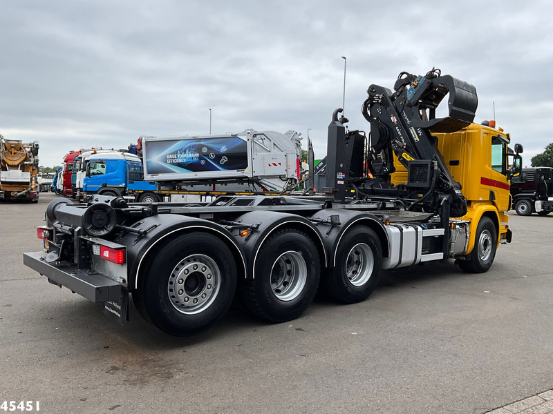 Scania P 410 8x4 Euro 6 Palfinger 14 Tonmeter Z-kraan - Мултилифт с кука камион, Камион с кран: снимка 4 Scania P 410 8x4 Euro 6 Palfinger 14 Tonmeter Z-kraan - Мултилифт с кука камион, Камион с кран: снимка 4