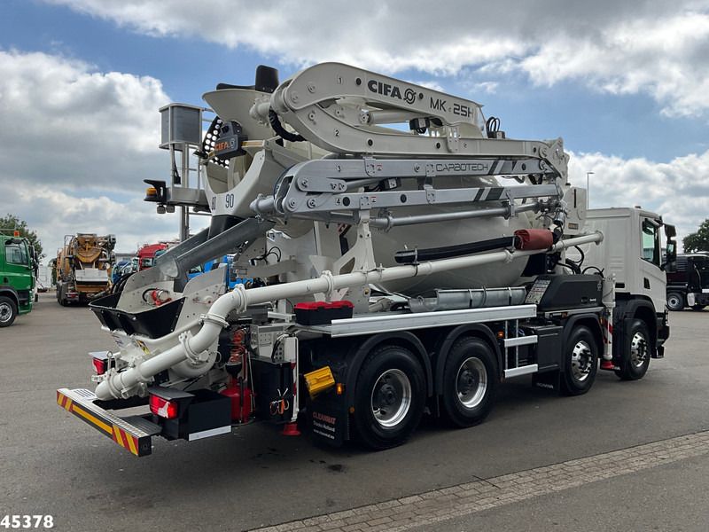 Scania P 450 XT 8x4 Euro 6 Retarder CIFA 7m³ Mixer + Pumi Pump 25 m³ NEW AND UNUSED! - Бетоновоз: снимка 4 Scania P 450 XT 8x4 Euro 6 Retarder CIFA 7m³ Mixer + Pumi Pump 25 m³ NEW AND UNUSED! - Бетоновоз: снимка 4