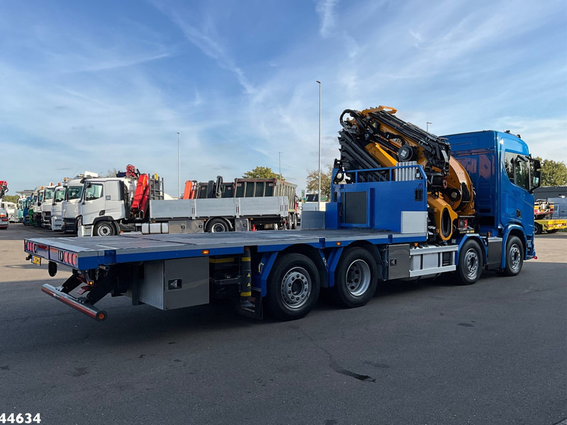 Scania R 540 Euro 6 Effer 100 Tonmeter laadkraan + Fly-Jib Just 39.720 km! - Камион с кран: снимка 4 Scania R 540 Euro 6 Effer 100 Tonmeter laadkraan + Fly-Jib Just 39.720 km! - Камион с кран: снимка 4