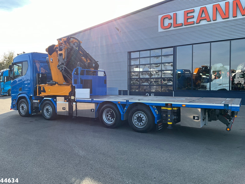 Scania R 540 Euro 6 Effer 100 Tonmeter laadkraan + Fly-Jib Just 39.720 km! - Камион с кран: снимка 5 Scania R 540 Euro 6 Effer 100 Tonmeter laadkraan + Fly-Jib Just 39.720 km! - Камион с кран: снимка 5