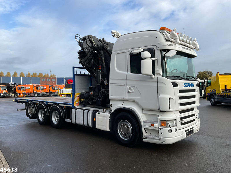 Scania R 560 V8 8x4 Retarder Hiab 47 Tonmeter laadkraan + Fly-Jib! - Камион с кран: снимка 5 Scania R 560 V8 8x4 Retarder Hiab 47 Tonmeter laadkraan + Fly-Jib! - Камион с кран: снимка 5