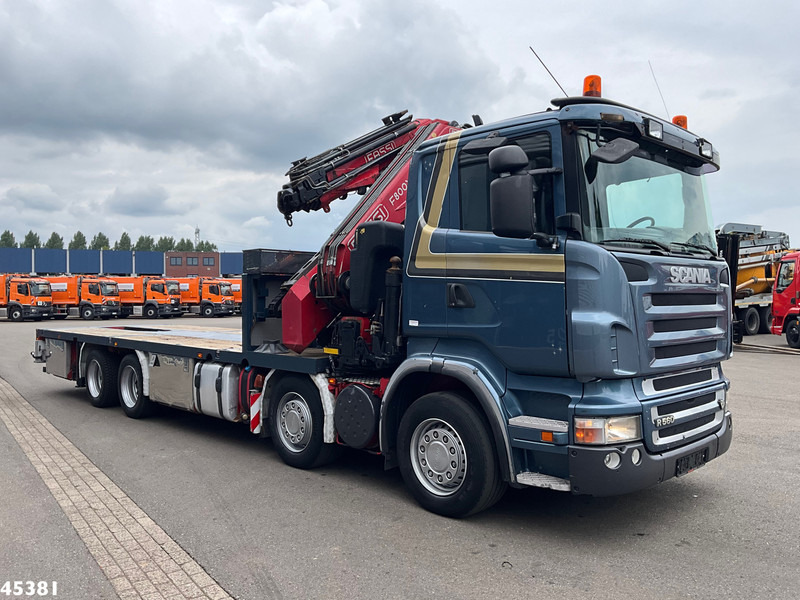 Камион с кран Scania R 560 V8 Fassi 80 Tonmeter laadkraan + Fly-Jib: снимка 6 Камион с кран Scania R 560 V8 Fassi 80 Tonmeter laadkraan + Fly-Jib: снимка 6