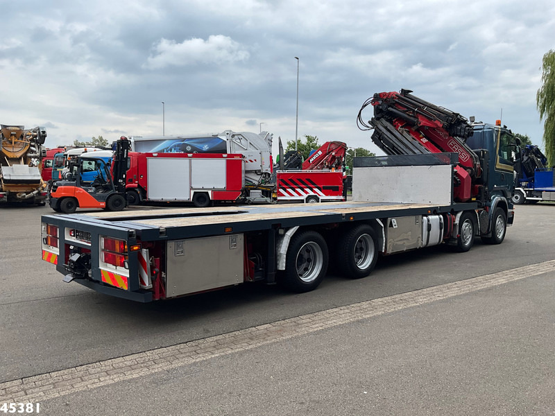 Scania R 560 V8 Fassi 80 Tonmeter laadkraan + Fly-Jib - Камион с кран: снимка 5 Scania R 560 V8 Fassi 80 Tonmeter laadkraan + Fly-Jib - Камион с кран: снимка 5