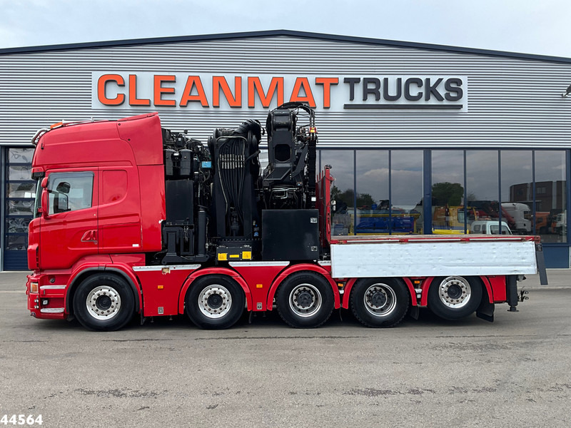 Scania R 620 10x4 V8 Retarder Effer 175 Tonmeter laadkraan + Fly-Jib Just 170.527 km! - Камион с кран: снимка 3 Scania R 620 10x4 V8 Retarder Effer 175 Tonmeter laadkraan + Fly-Jib Just 170.527 km! - Камион с кран: снимка 3