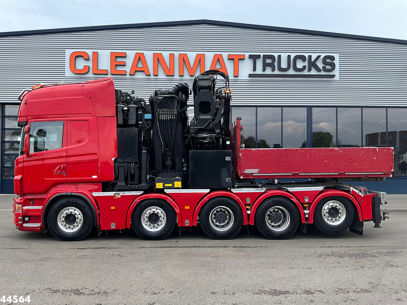 Scania R 620 10x4 V8 Retarder Effer 175 Tonmeter laadkraan + Fly-Jib Just 170.527 km! - Камион с кран: снимка 2 Scania R 620 10x4 V8 Retarder Effer 175 Tonmeter laadkraan + Fly-Jib Just 170.527 km! - Камион с кран: снимка 2