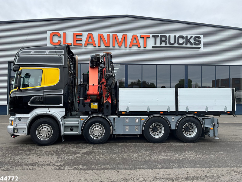 Scania R500 8x4 V8 Retarder Palfinger 53 Tonmeter laadkraan + Fly-Jib - Камион с кран: снимка 2 Scania R500 8x4 V8 Retarder Palfinger 53 Tonmeter laadkraan + Fly-Jib - Камион с кран: снимка 2