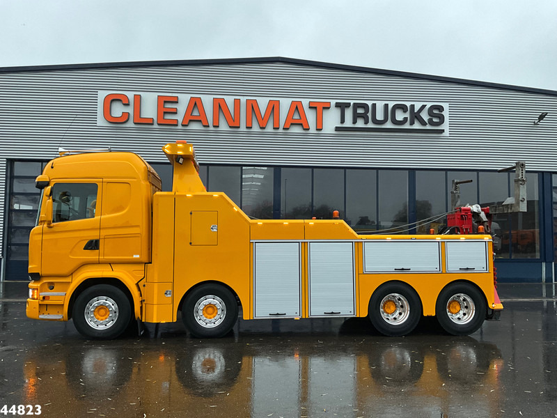 Scania R730 V8 8x4 Euro 6 Retarder Recovery truck Just 17.951 km! - Камион пътна помощ: снимка 5 Scania R730 V8 8x4 Euro 6 Retarder Recovery truck Just 17.951 km! - Камион пътна помощ: снимка 5