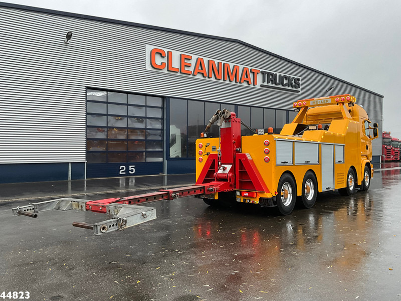Scania R730 V8 8x4 Euro 6 Retarder Recovery truck Just 17.951 km! - Камион пътна помощ: снимка 3 Scania R730 V8 8x4 Euro 6 Retarder Recovery truck Just 17.951 km! - Камион пътна помощ: снимка 3