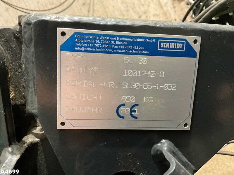 Гребло за сняг Schmidt Hydraulische Sneeuwschuiver: снимка 8