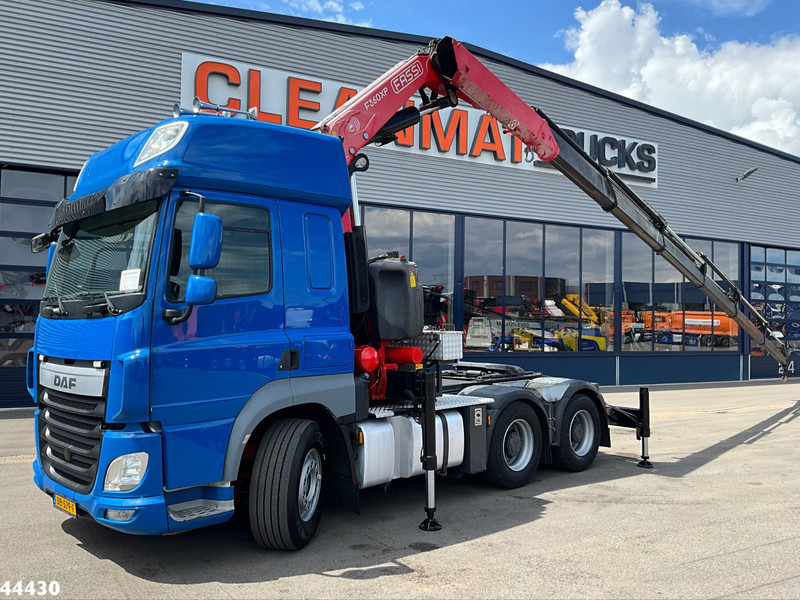 DAF FAT 85.510 6x4 Euro 6 Retarder Fassi 36 Tonmeter laadkraan - Влекач: снимка 1 DAF FAT 85.510 6x4 Euro 6 Retarder Fassi 36 Tonmeter laadkraan - Влекач: снимка 1