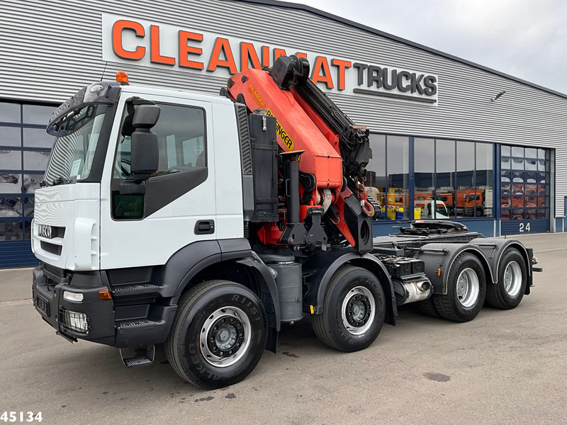 Iveco Stralis AD410T44 8x4 Palfinger 44 Tonmeter laadkraan + Fly-Jib Just 222.398 km! - Влекач: снимка 2 Iveco Stralis AD410T44 8x4 Palfinger 44 Tonmeter laadkraan + Fly-Jib Just 222.398 km! - Влекач: снимка 2