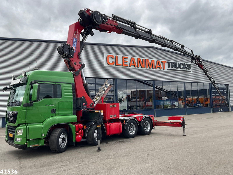 MAN TGS 35.500 8x4 HMF 95 Tonmeter laadkraan bj. 2019! - Влекач: снимка 1 MAN TGS 35.500 8x4 HMF 95 Tonmeter laadkraan bj. 2019! - Влекач: снимка 1