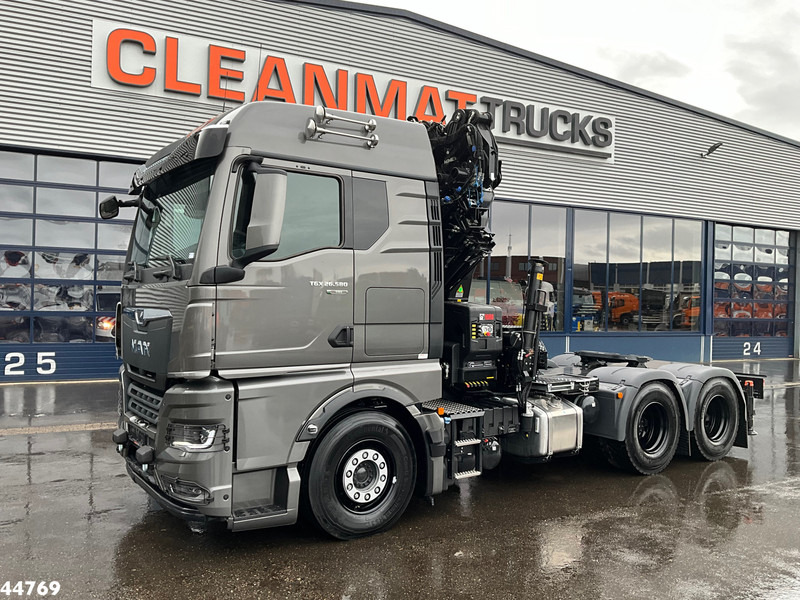 MAN TGX 26.580 6x4 Euro 6 Retarder Hiab 30 Tonmeter laadkraan + Fly-jib New and Unused! - Влекач: снимка 2 MAN TGX 26.580 6x4 Euro 6 Retarder Hiab 30 Tonmeter laadkraan + Fly-jib New and Unused! - Влекач: снимка 2